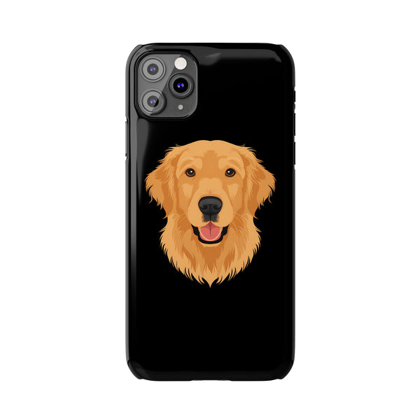 Premium Golden Retriever iPhone Case | Golden Retriever Gifts Slim Phone Cases