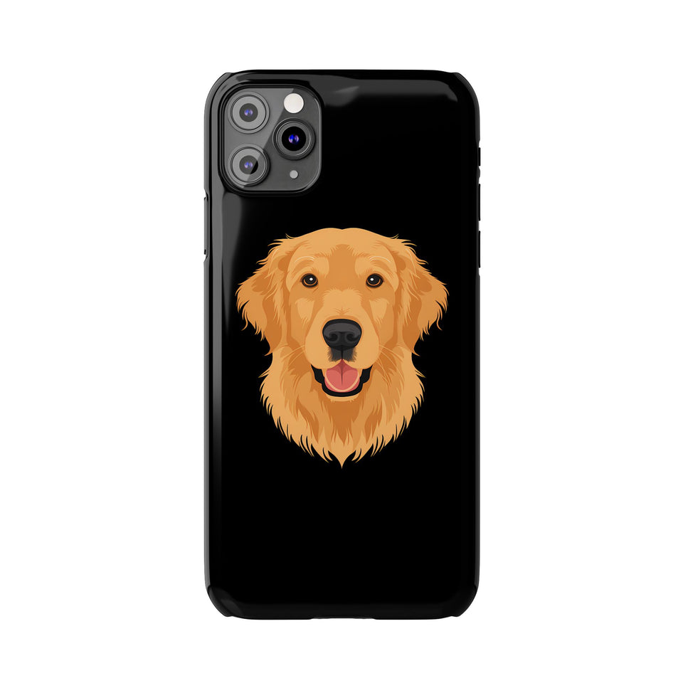 Premium Golden Retriever iPhone Case | Golden Retriever Gifts Slim Phone Cases