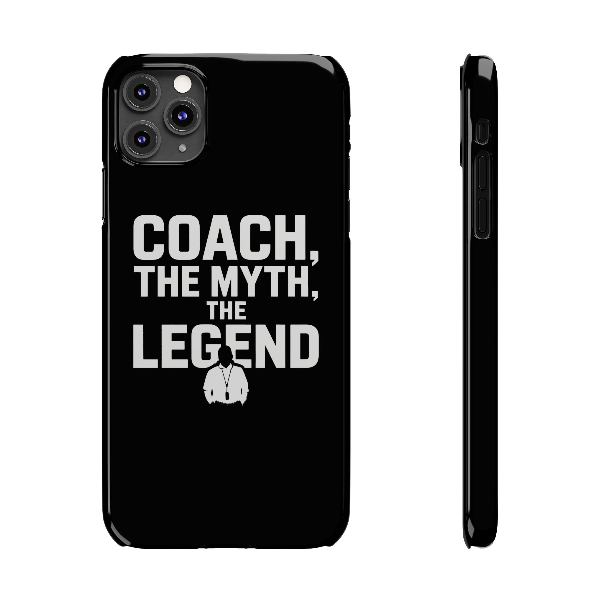 Premium Coach The Myth The Legend iPhone Case | Coach Gifts Slim Phone Cases