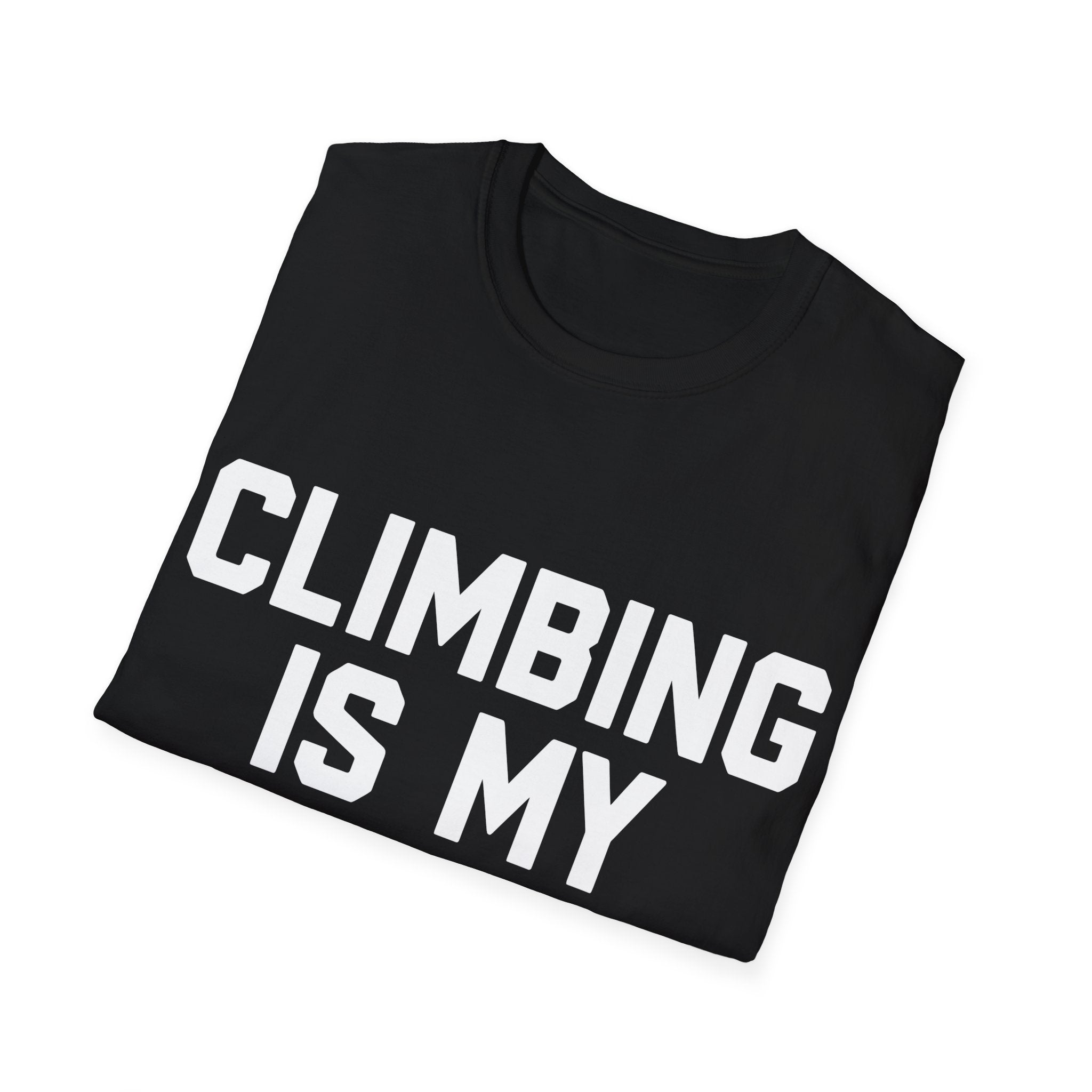 Climbing Is My Cardio Rock Climbing Shirt | Indoor Climbing Gifts | Unisex Rock Climbing T Shirt