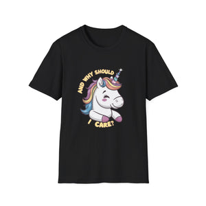 Unicorn And Why Should I Care? Shirt | Unicorn Gift | Unisex Unicorn T Shirt Unicorn And Why Should I Care? Shirt | Unicorn Gift | Unisex Unicorn T Shirt