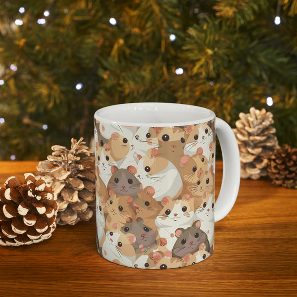 Hamster Mug  | Kawaii Hamster Mom Coffee Mug | Cute Hamster Gift Coffee Mug 11oz