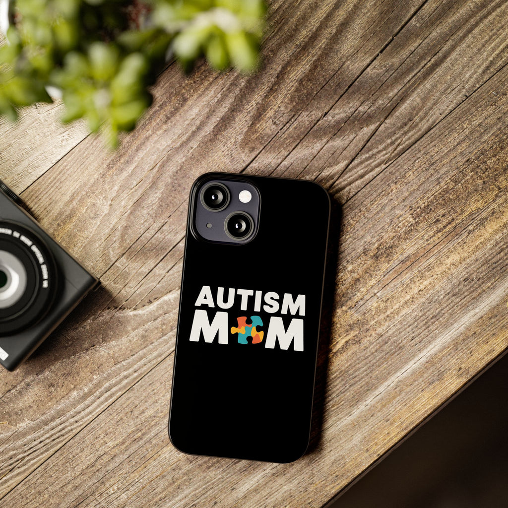 Premium Autism Mom iPhone Case | Mother Autism Awareness Slim Phone Cases