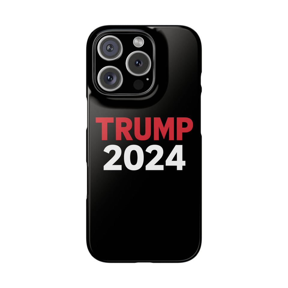Premium Trump 2024 iPhone Case | Donald Trump Gifts Slim Phone Cases