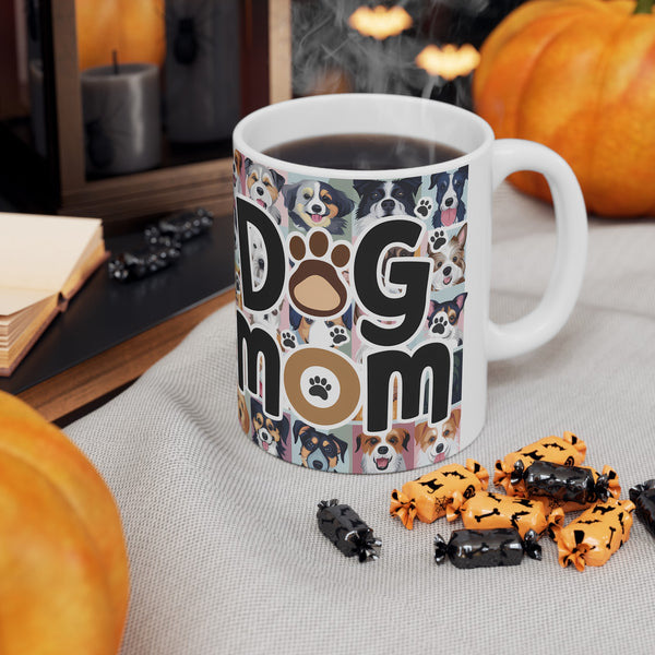Dog Mom Mug | Dog Mom Gift | Dog Mom Coffee Mug | Dog Mom Presents Mug 11oz 2