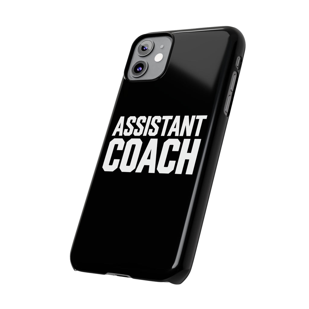 Premium Assistant Coach iPhone Case | Assistant Coach Gifts Slim Phone Cases