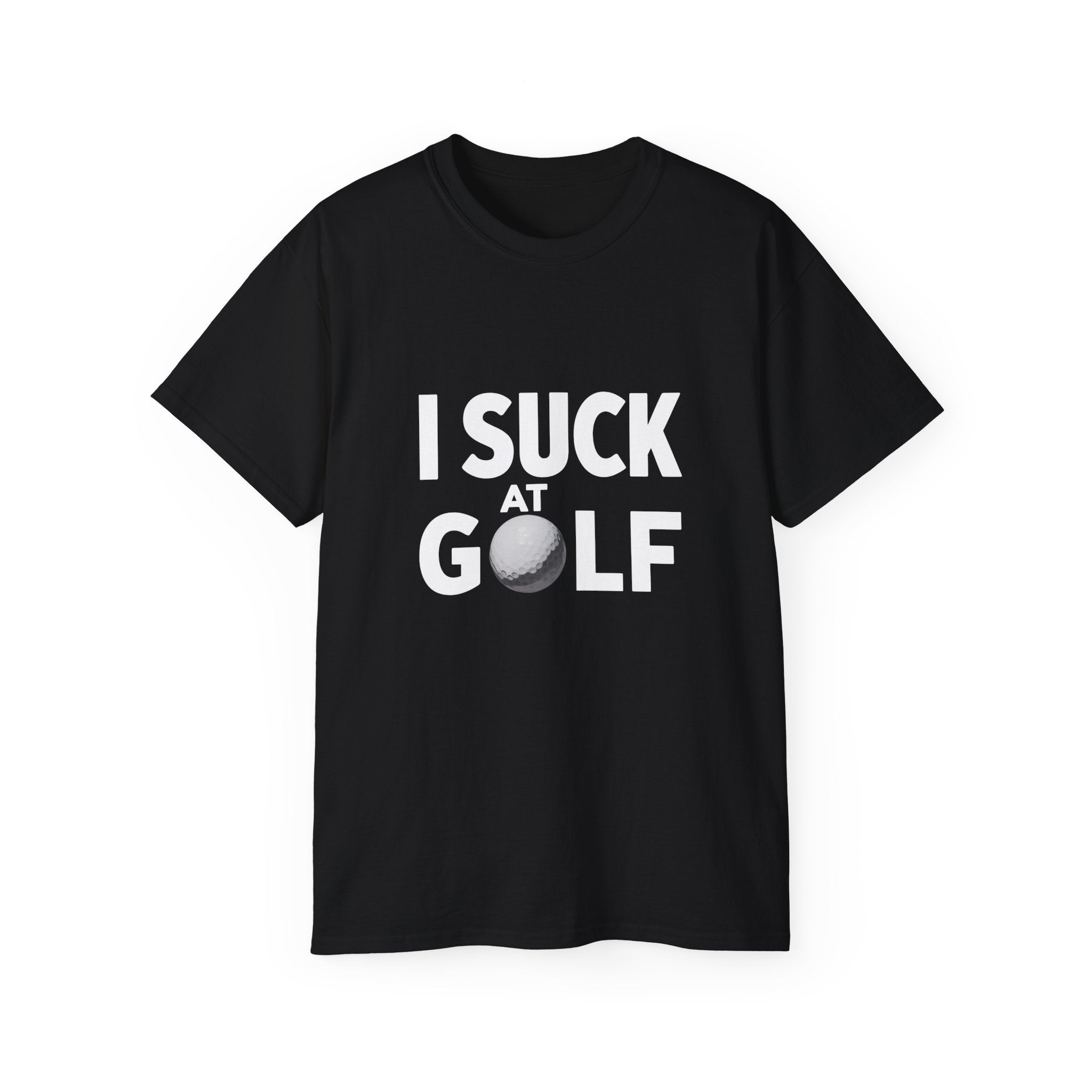 Golfing I Suck At Golf Shirt | Golf Gift | Golf Merchandise | Golf Gifts | Golf Presents Unisex T-Shirt Main image