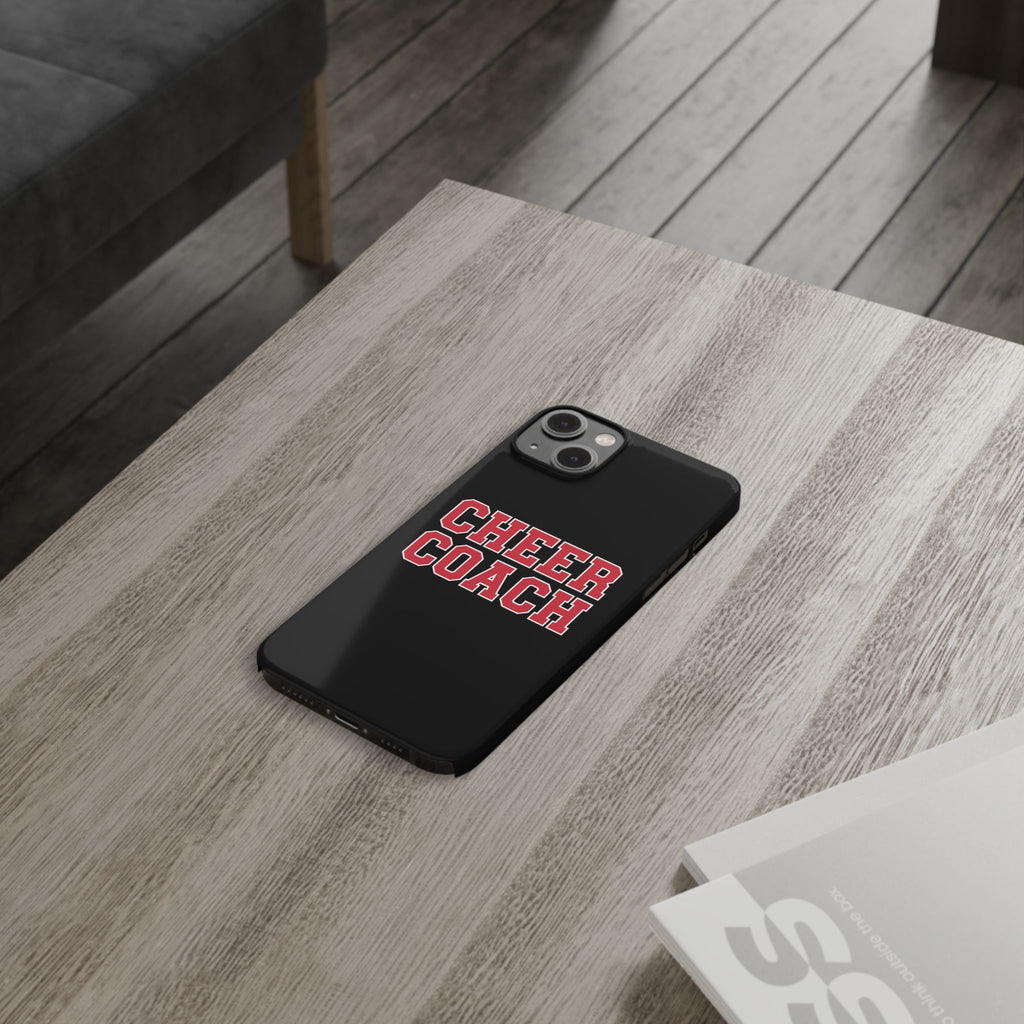 Premium Cheer Coach iPhone Case | Cheer Coach Gifts Slim Phone Cases