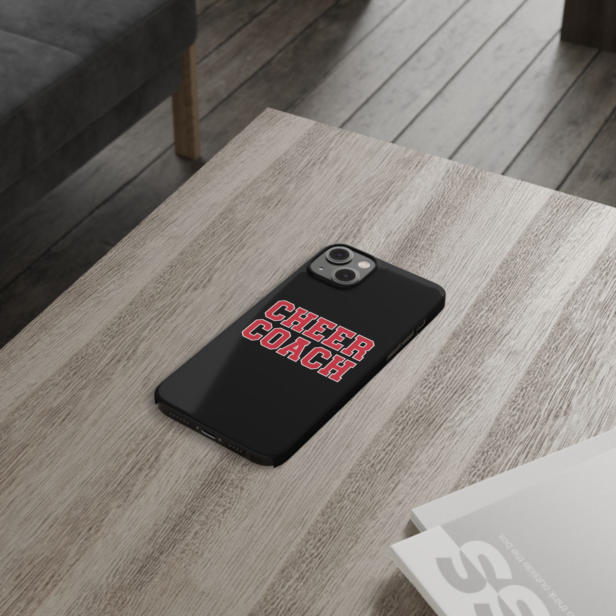 Premium Cheer Coach iPhone Case | Cheer Coach Gifts Slim Phone Cases