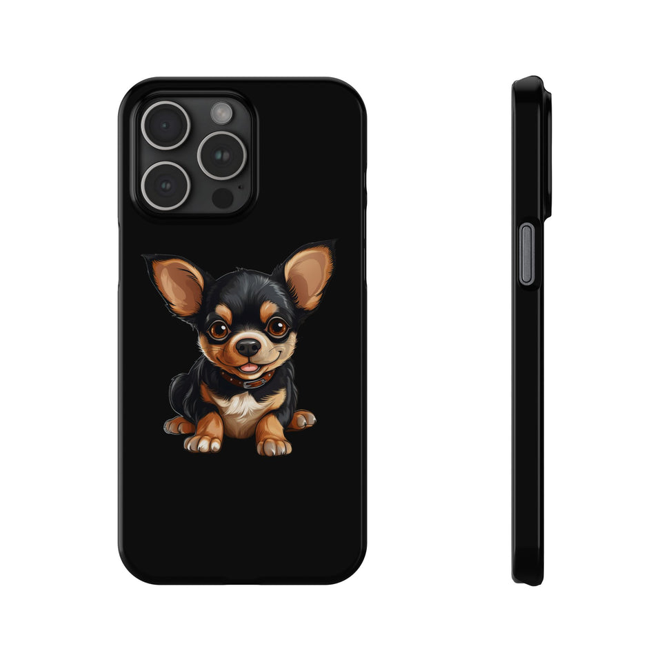 Premium Chihuahua iPhone Case | Cute Chihuahua Gifts Slim Phone Cases