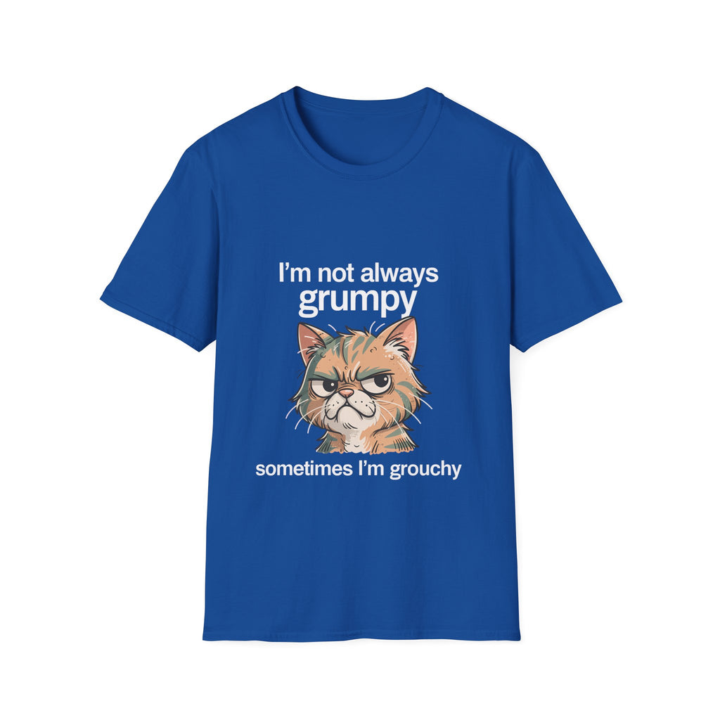 I'm Not Always Grumpy—Sometimes I'm Grouchy 2 Cat T-Shirt