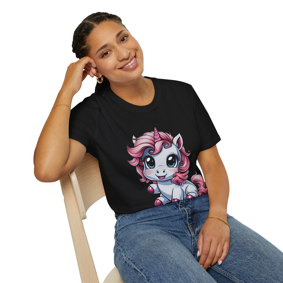 Cute Chibi Unicorn T-Shirt