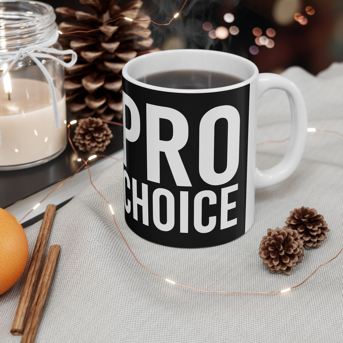 Bold Pro Choice Ceramic Mug | Pro Choice Gifts (11oz)