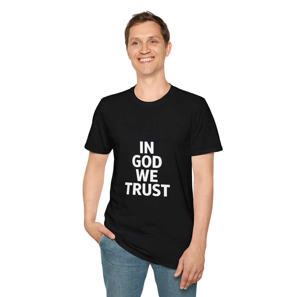 In God We Trust T-Shirt — Patriotic Faith Graphic Tee