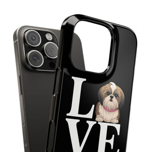 Premium Love Shih Tzu iPhone Case | Cute Shih Tzu Slim Phone Cases Premium Love Shih Tzu iPhone Case | Cute Shih Tzu Slim Phone Cases