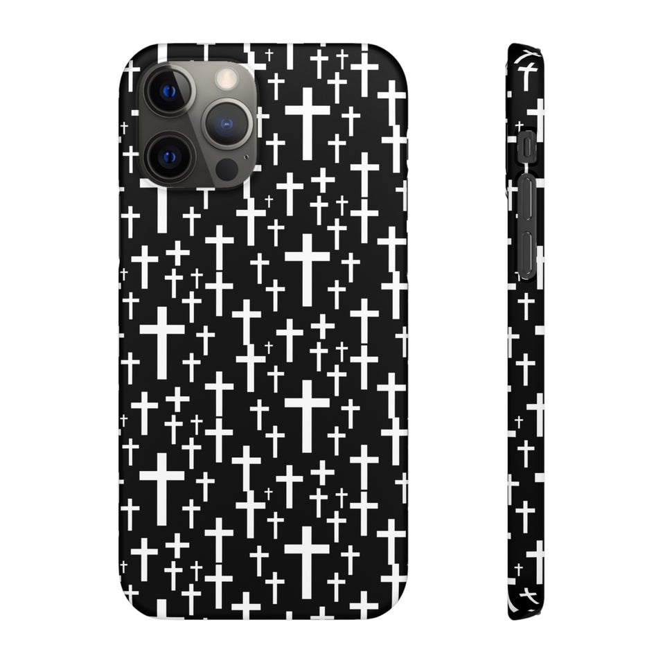 Faith In Jesus iPhone Christian Religion Phone Case | Faith Cross Phone Case | Christian Cross iPhone & Samsung Galaxy Snap Cases