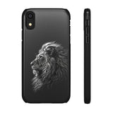 Lion Phone Case | Lion Phone Case | Lion iPhone & Samsung Galaxy Snap Cases Lion Phone Case | Lion Wallet Phone Case Gifts | IPhone & Samsung Galaxy Lion Flip Cases