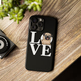 Love Pugs Slim iPhone Case | Cute Pug iPhone Case Love Pugs Slim iPhone Case | Cute Pug iPhone Case