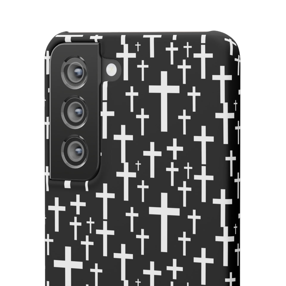 Faith In Jesus iPhone Christian Religion Phone Case | Faith Cross Phone Case | Christian Cross iPhone & Samsung Galaxy Snap Cases