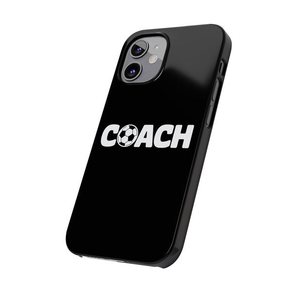 Premium Soccer Coach iPhone Case | Soccer Coach Gifts Slim Phone Cases