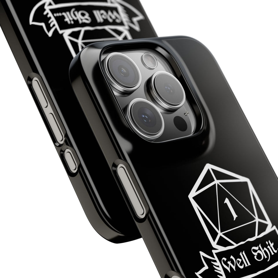 Premium Well Shit RPG iPhone Case | Fantasy Role Playing Game Gifts Slim Phone Cases