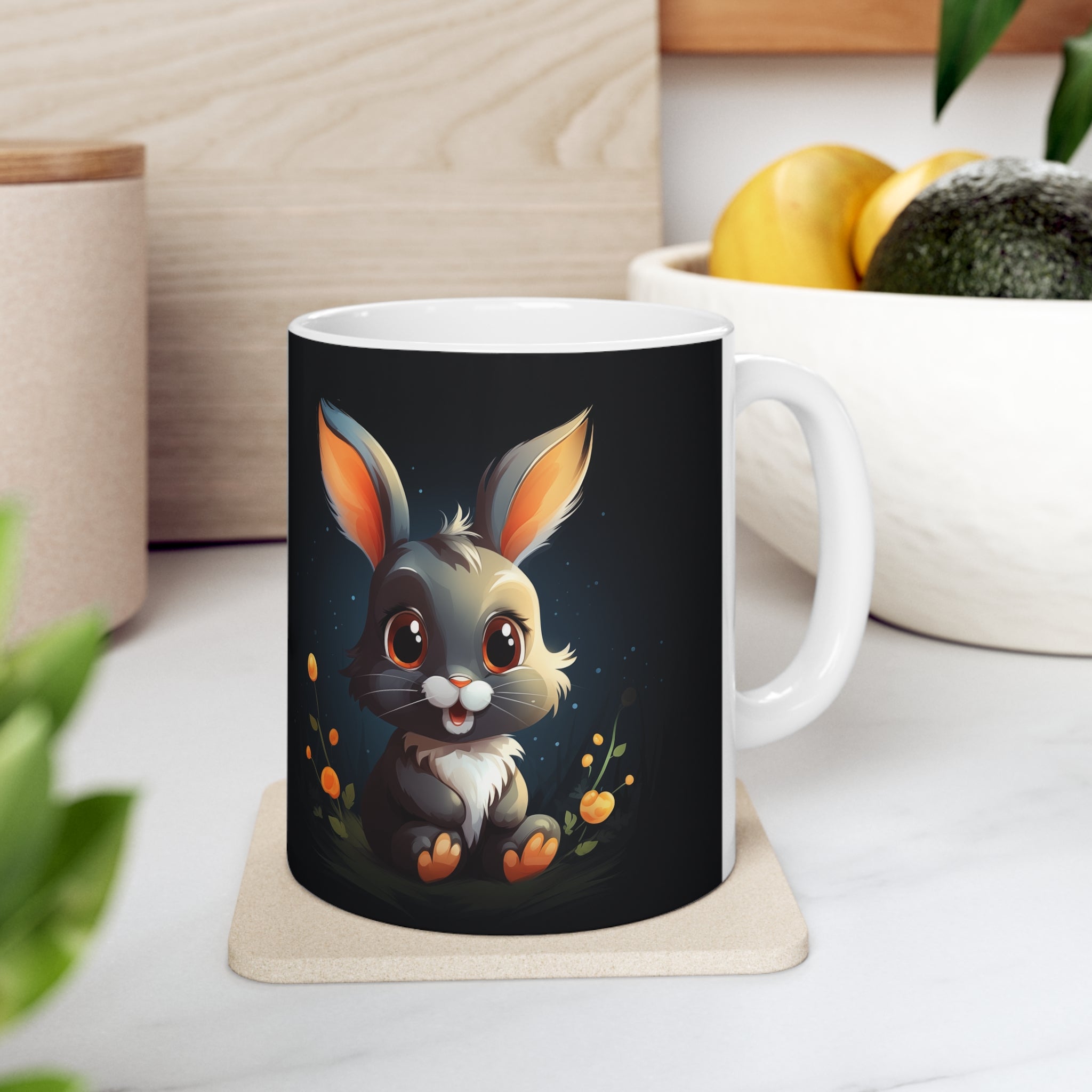 Rabbit Mug | Rabbit Gift | Rabbit Coffee Mug 2 | Rabbit Gifts Ceramic Mug 11oz