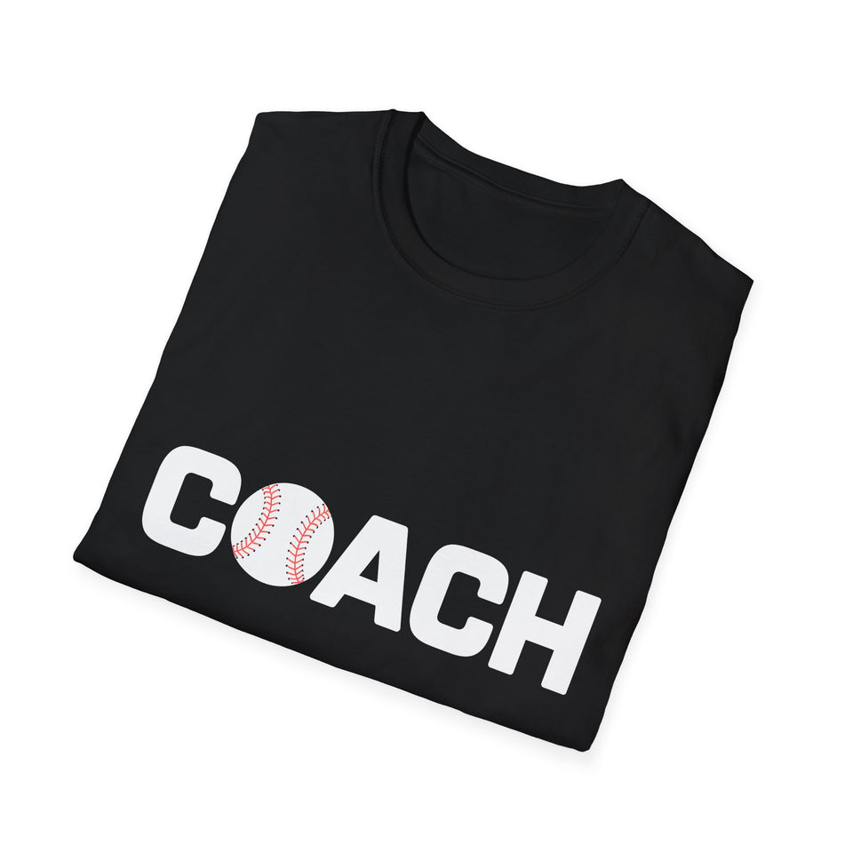 Softball & Baseball Coach Unisex T-Shirt | Softball Coach Shirt | Gift For Baseball Coach T Shirt