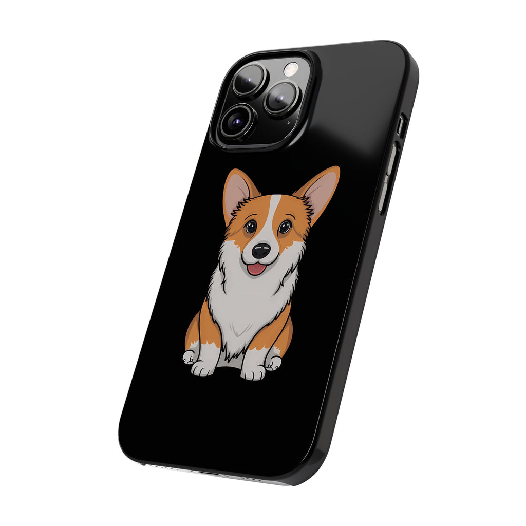Cute Corgi Slim iPhone Case | Corgi Gift iPhone Case
