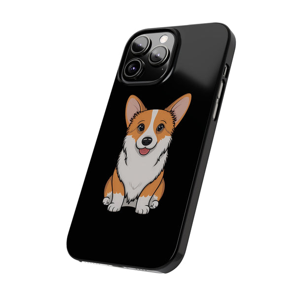 Cute Corgi Slim iPhone Case | Corgi Gift iPhone Case