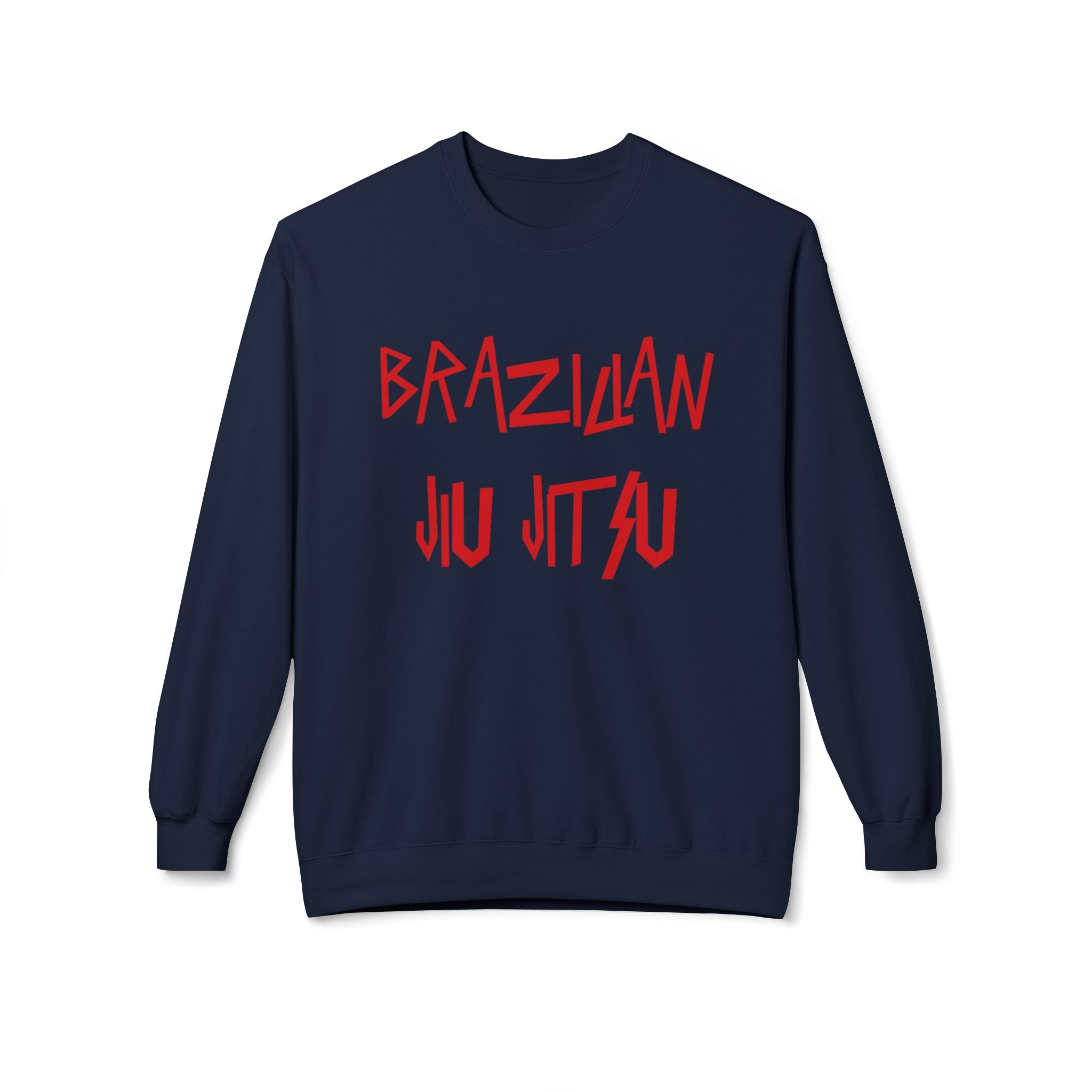 Brazilian Jiu Jitsu Slay BJJ Unisex Midweight Softstyle Fleece Crewneck Sweatshirt