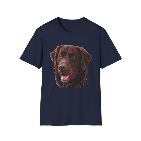Chocolate Labrador T-Shirt — Cute Chocolate Lab Dog Tee for Dog Lovers
