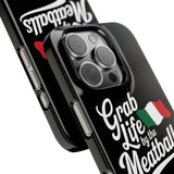 Premium Italian Grab Life By The Meatballs Funny Meme Slim Phone Cases Premium Italian Grab Life By The Meatballs Funny Meme Slim Phone Cases