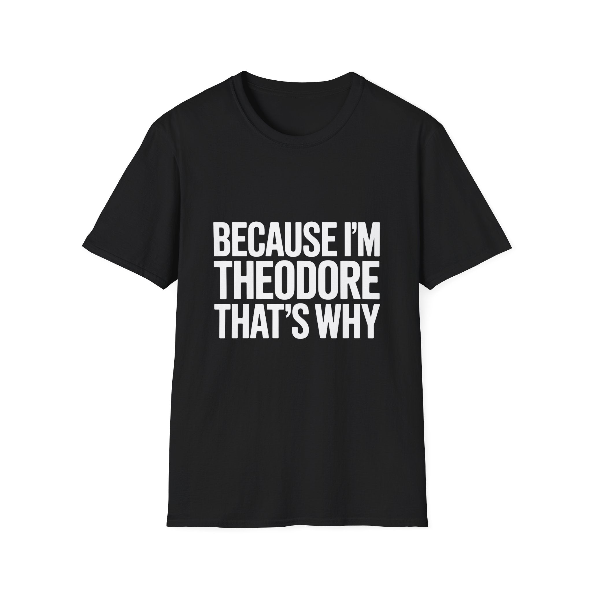 Because I'm Theodore That's Why Unisex T-Shirt