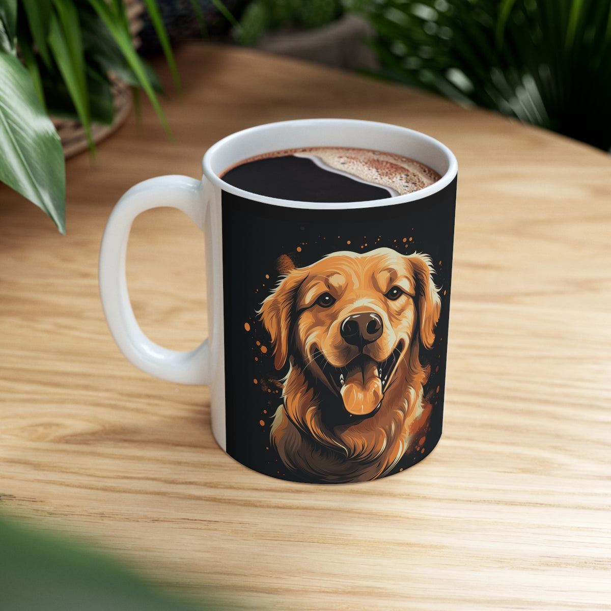 golden retriever gift, golden retriever mug, golden retriever coffee mug, golden retriever gifts for her, gifts for golden retriever lovers, golden retriever presents, golden retriever merchandise