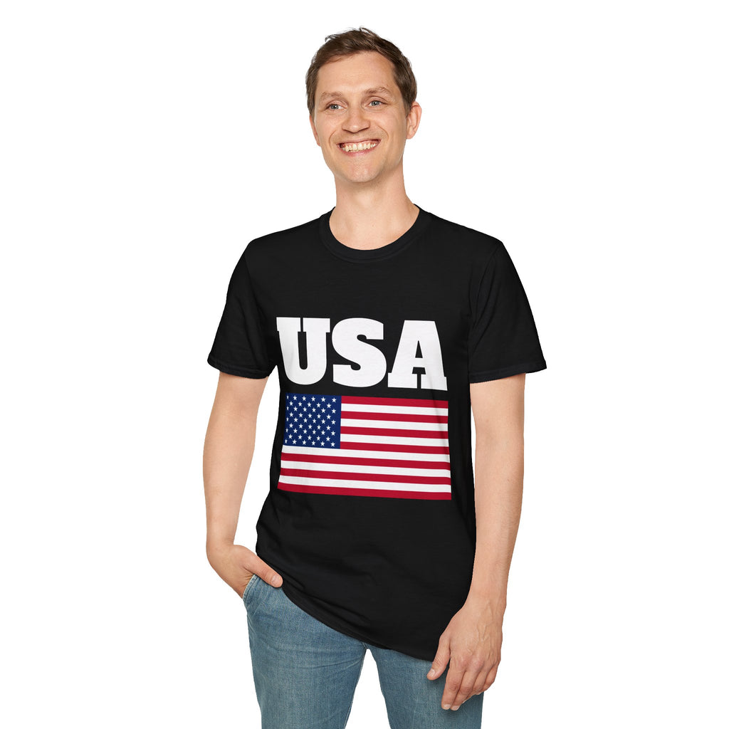 American Flag 4th of July USA Flag Patriotic T-Shirt - American Flag 4th of July USA 2 Tee