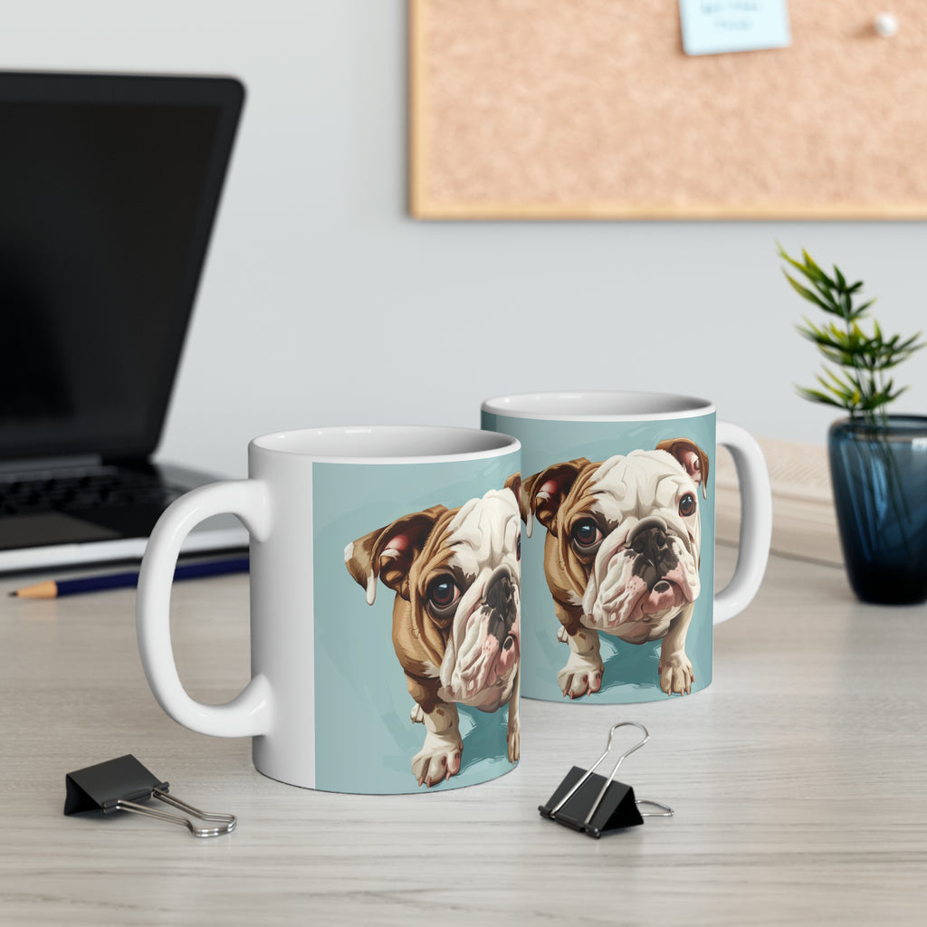 Bulldog Mug | Bulldog Coffee Mug | Bulldog Gifts | Bulldog Presents | English Bulldog Coffee Mug 11oz