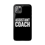 Premium Assistant Coach iPhone Case | Assistant Coach Gifts Slim Phone Cases Premium Assistant Coach iPhone Case | Assistant Coach Gifts Slim Phone Cases