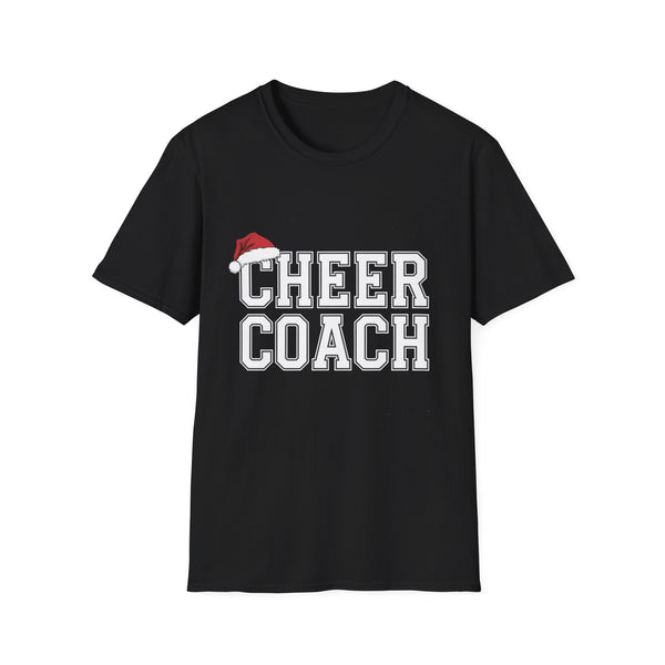 Cheer Coach Ugly Xmas 2 Ugly Christmas Shirt | Cheerleading Coach Gift | Unisex Cheer Coach Present T Shirt