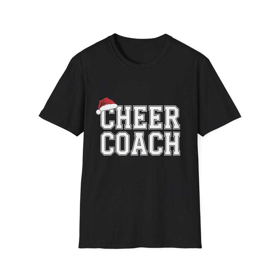 Cheer Coach Ugly Xmas 2 Ugly Christmas Shirt | Cheerleading Coach Gift | Unisex Cheer Coach Present T Shirt