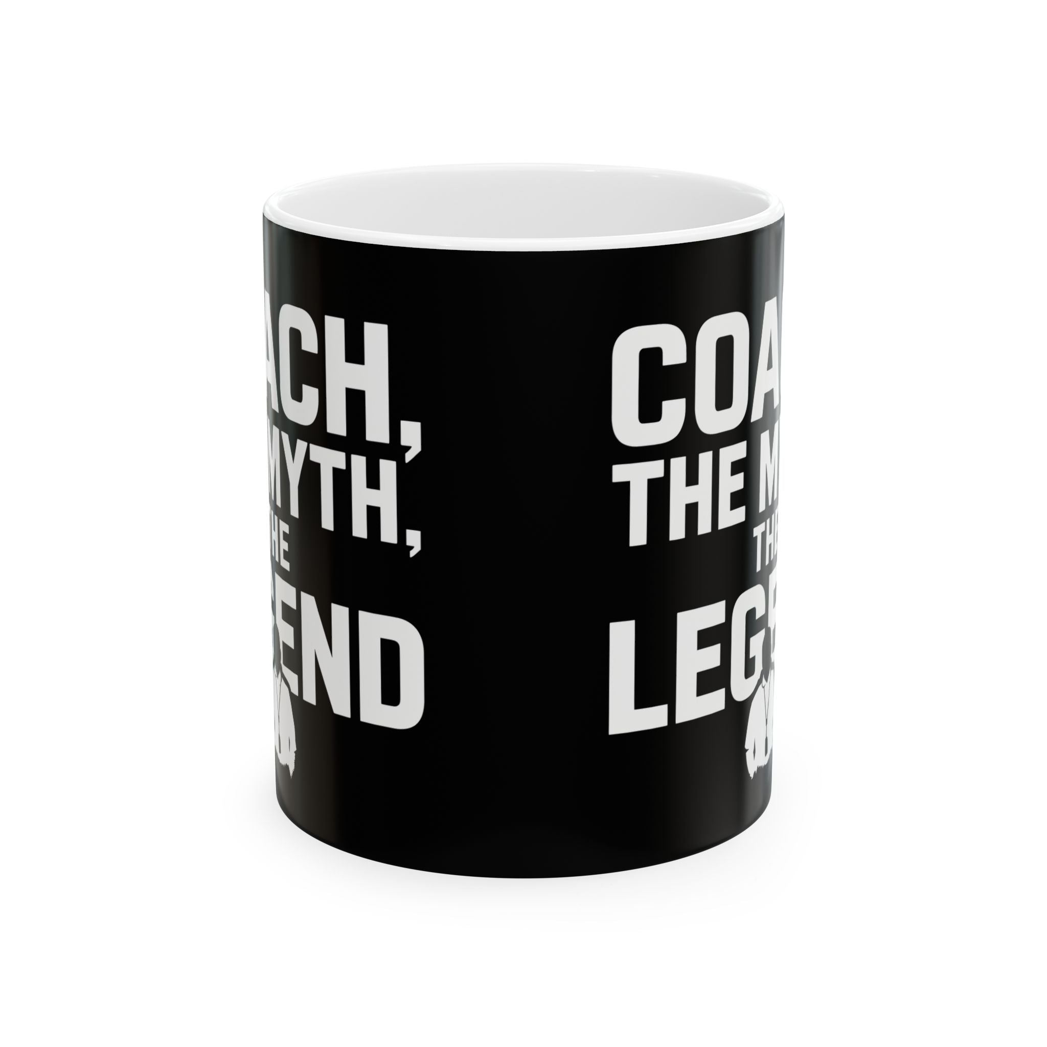 Coach The Myth The Legend Ceramic Mug | Coach Gifts (11oz) Secondary image