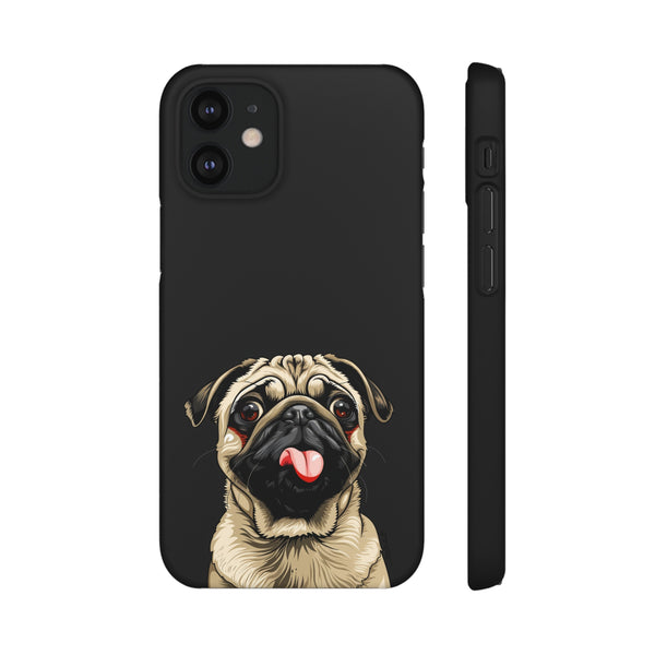 Pug Phone Case | I Love My Pug Phone Case | Pug iPhone & Samsung Galaxy Snap Cases