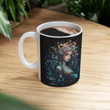 Mermaid Mug 2 | Mermaid Coffee Mug | Mermaid Gift | Mermaid Presents | Mermaid Mug 11oz mermaid mug, mermaid coffee mug, mermaid gift, mermaid gifts for women, mermaid gifts for adults, mermaid presents, black mermaid shirt, mermaid shirts for adults