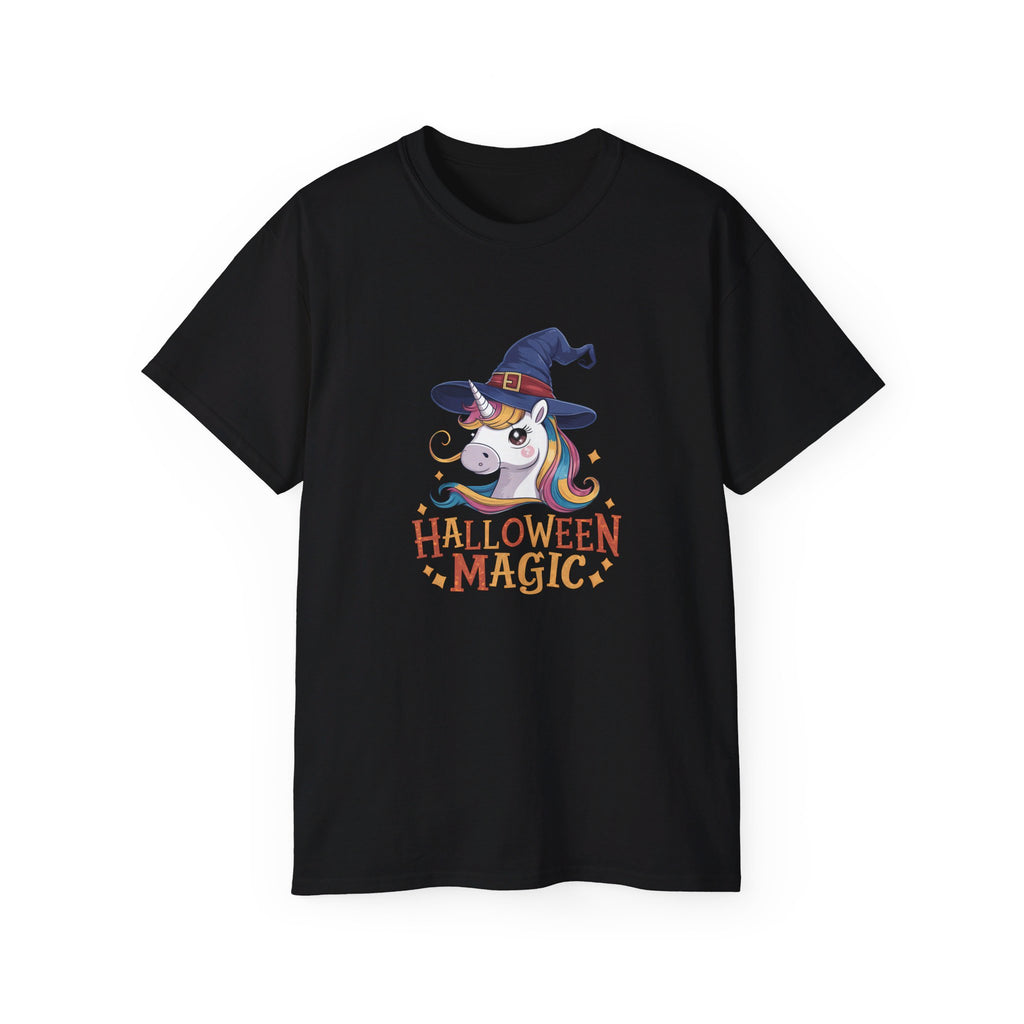 Halloween Magic Unicorn Shirt | Halloween Unicorn Gifts | Unicorn Merchandise | Halloween Unisex T-Shirt