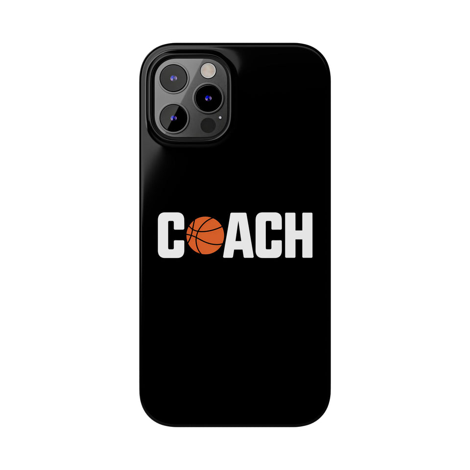 Premium Basketball Coach iPhone Case | Basketball Coach Gifts Slim Phone Cases