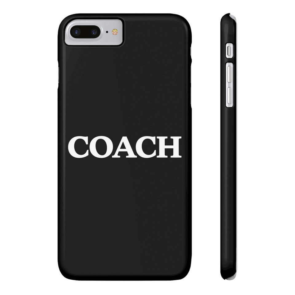 Premium Coach iPhone Case | Coach Gifts Slim Phone Cases