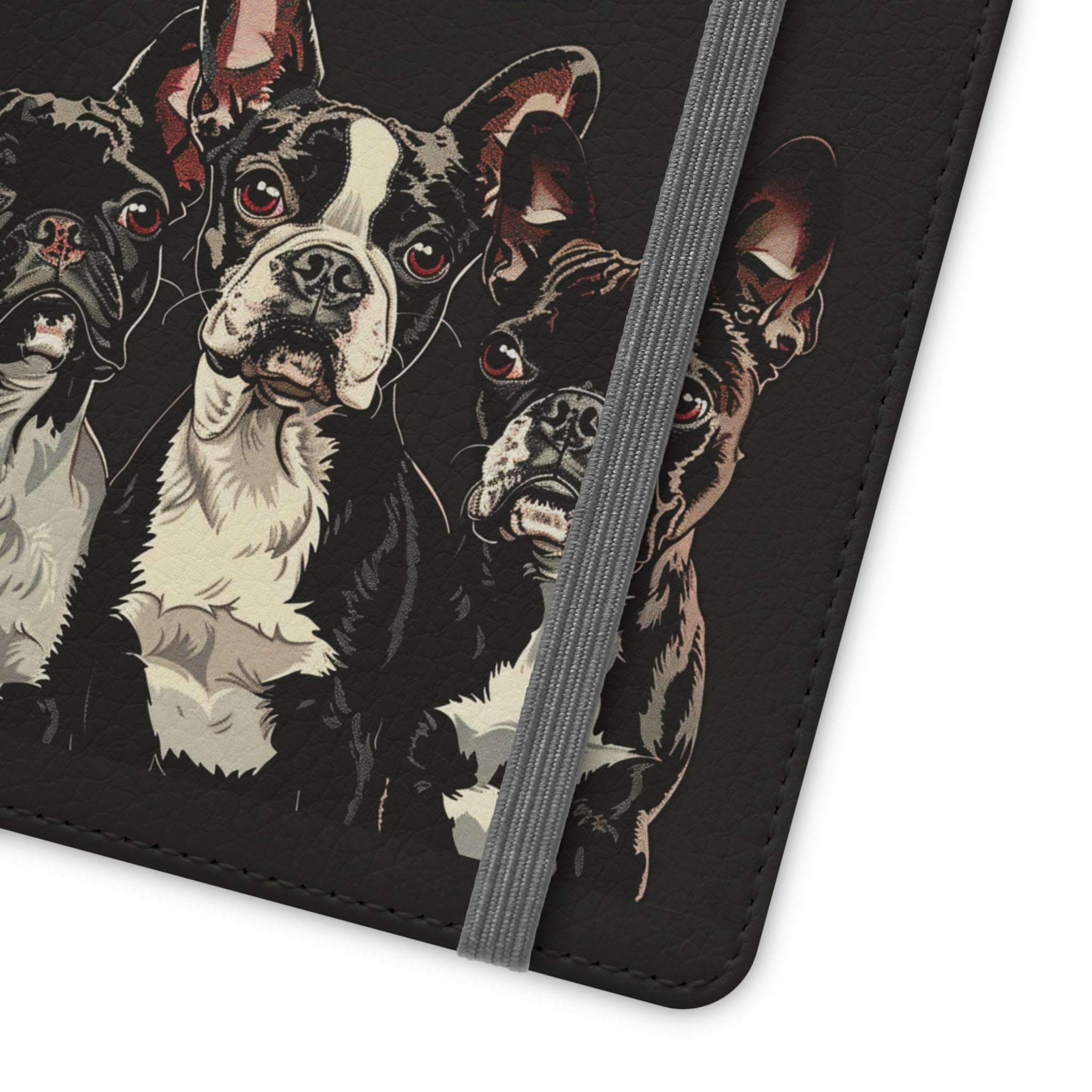 Boston Terrier Phone Case | Boston Terrier Wallet Phone Case | IPhone & Samsung Galaxy Boston Terrier Flip Cases