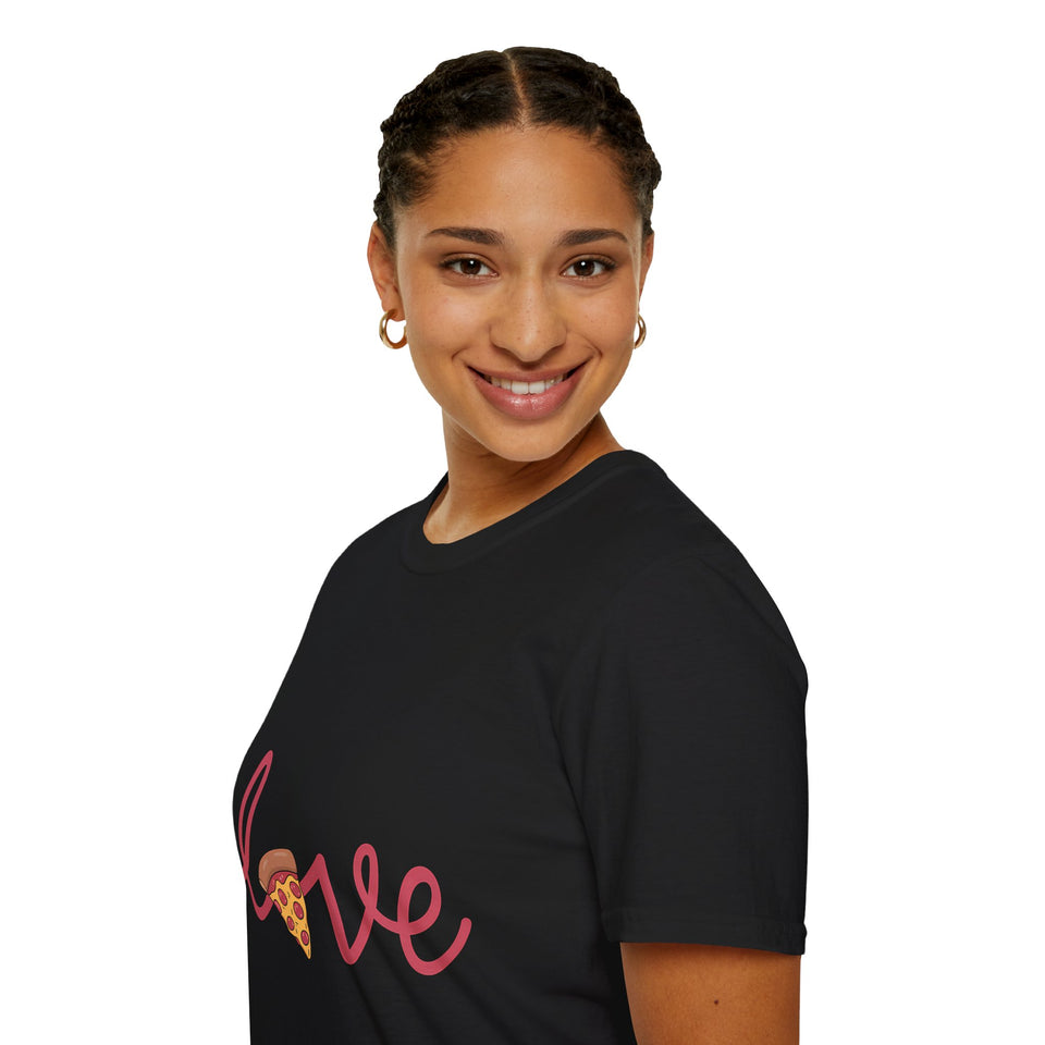 Pizza Lover Unisex T-Shirt - Love Pizza Design 2