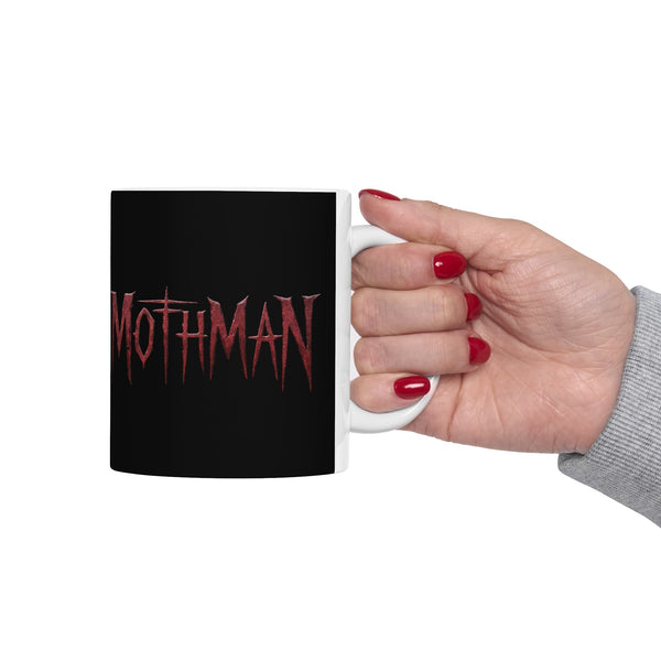 Mothman Mug | Cryptid Gift | Mothman Coffee Mug | Mythical Creature Gift Ideas Mug 11oz 2