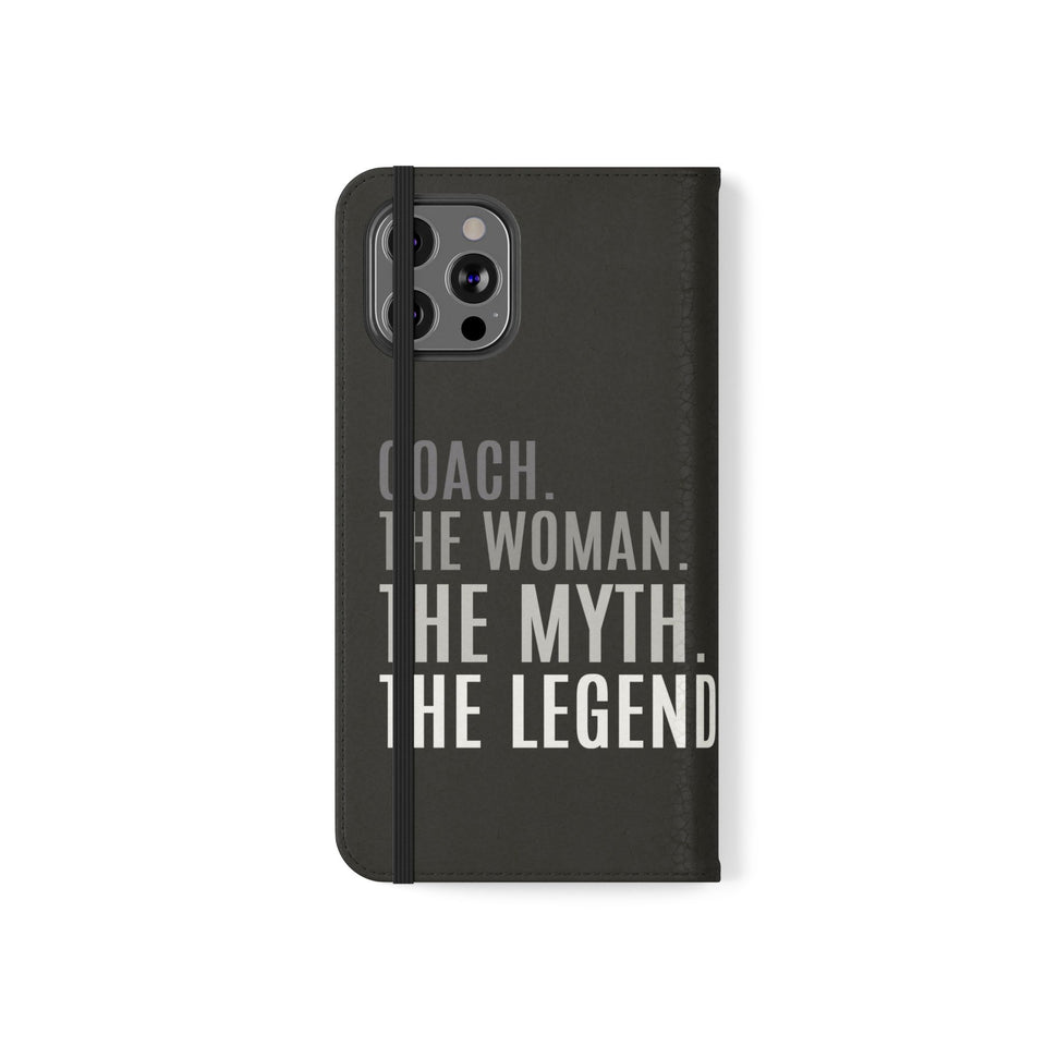 Premium Coach The Woman The Myth The Legend Phone Case | IPhone & Samsung Galaxy Coach Wallet Phone Cases