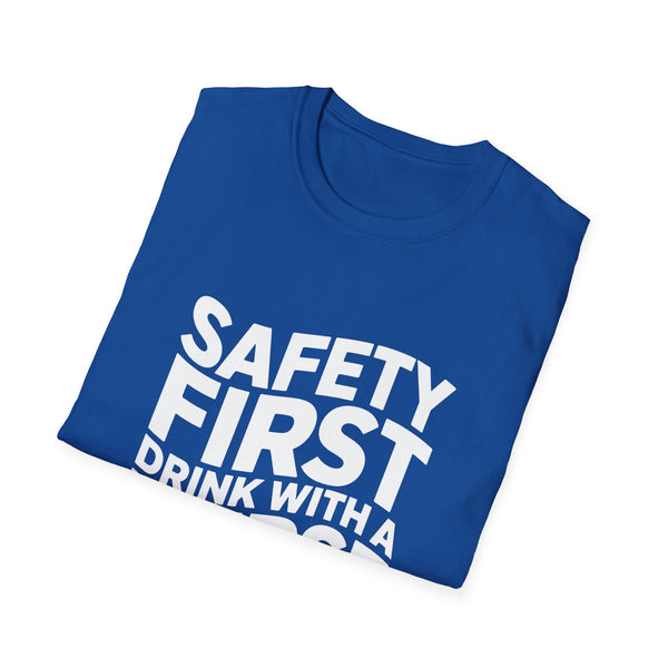 Safety First 'Drink With A Nurse' T-Shirt